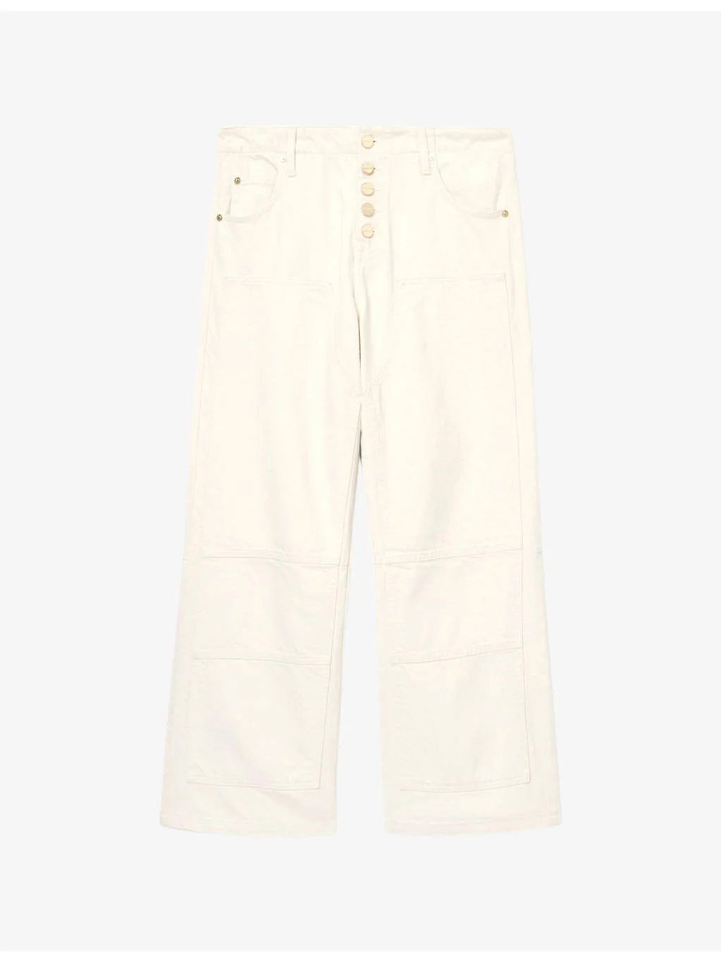 Tay Carpenter Wide-Leg Denim Jeans - 1