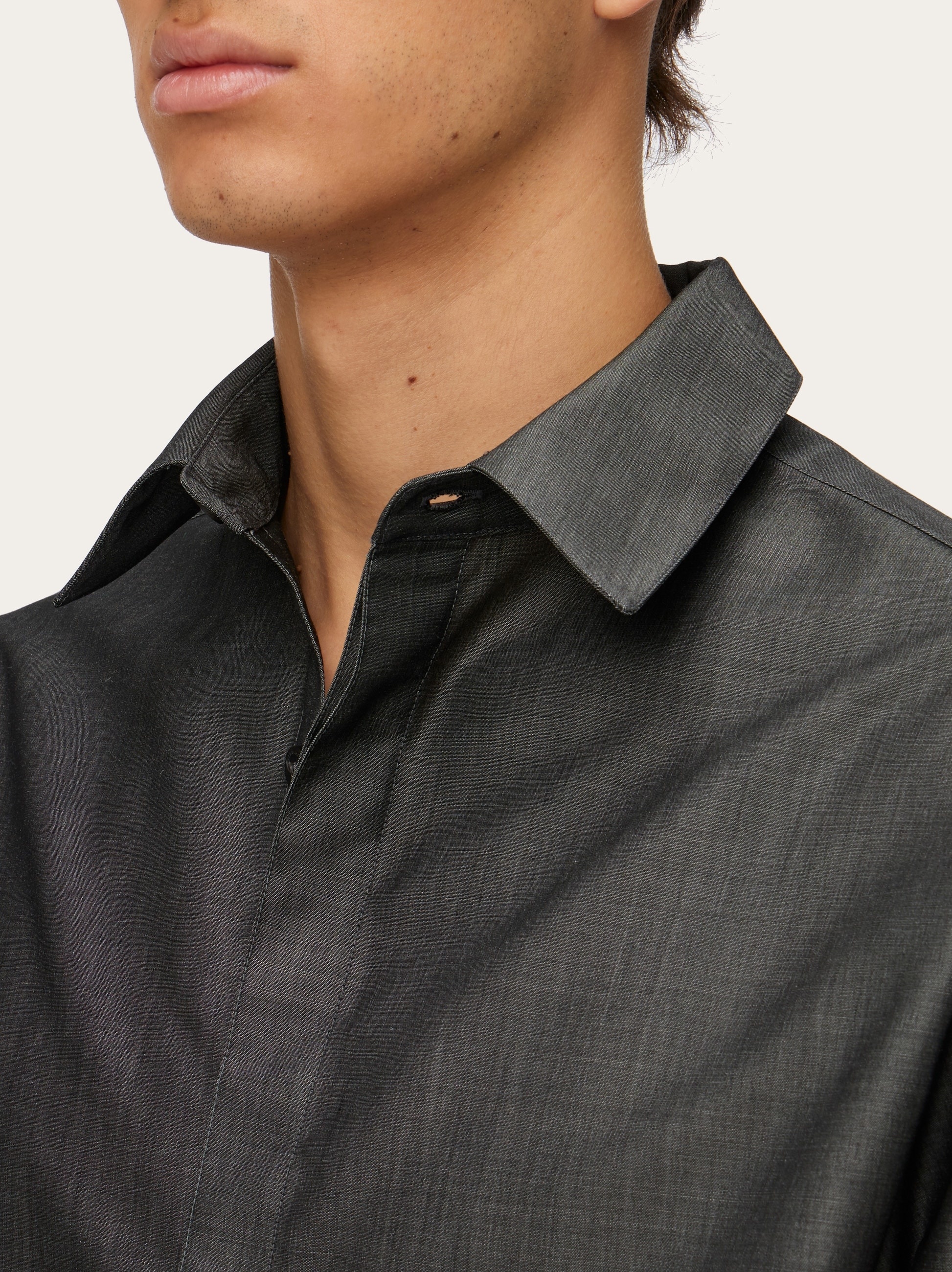 Silk and mohair shirt - 6