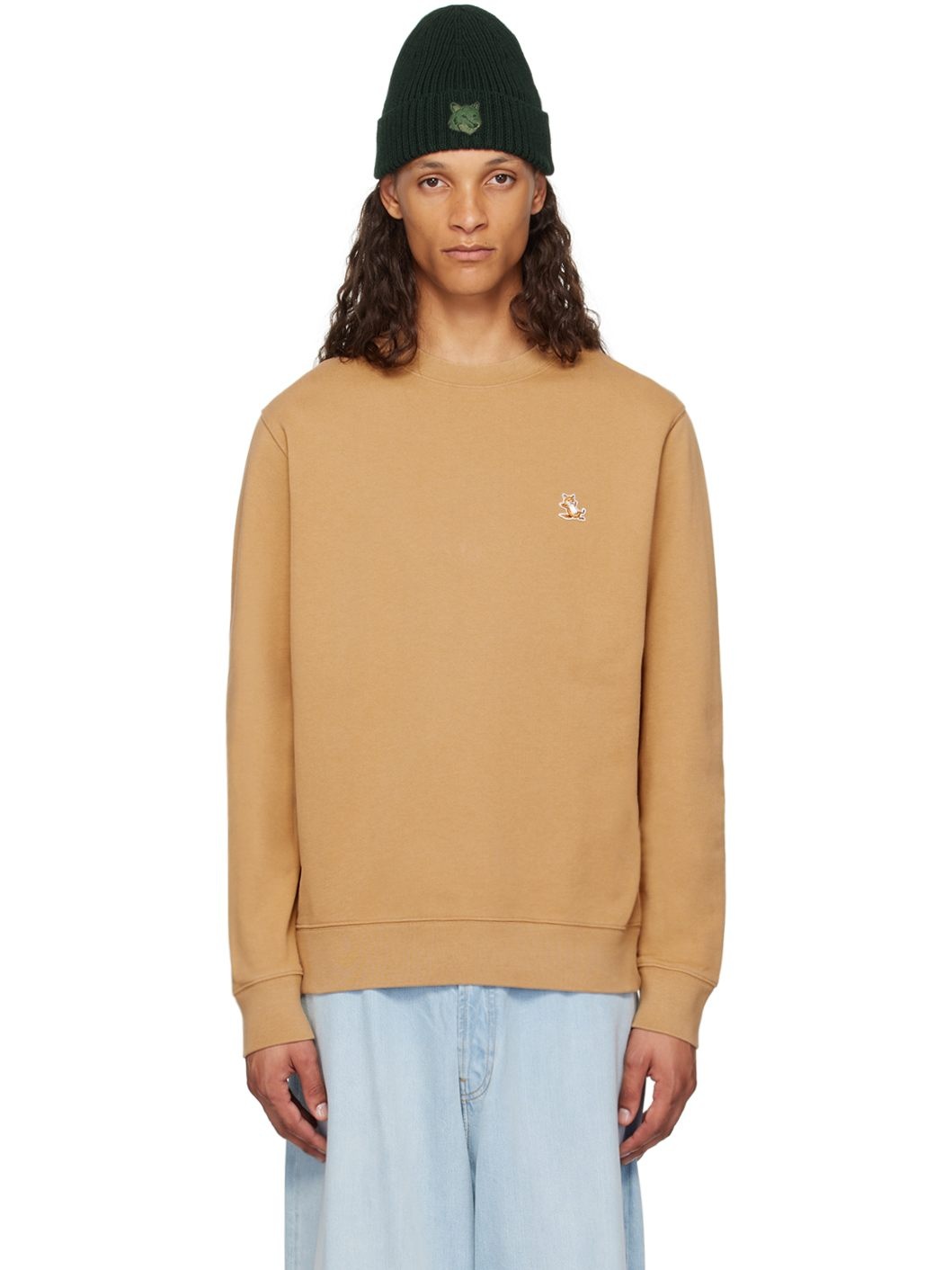Tan Chillax Sweatshirt - 1