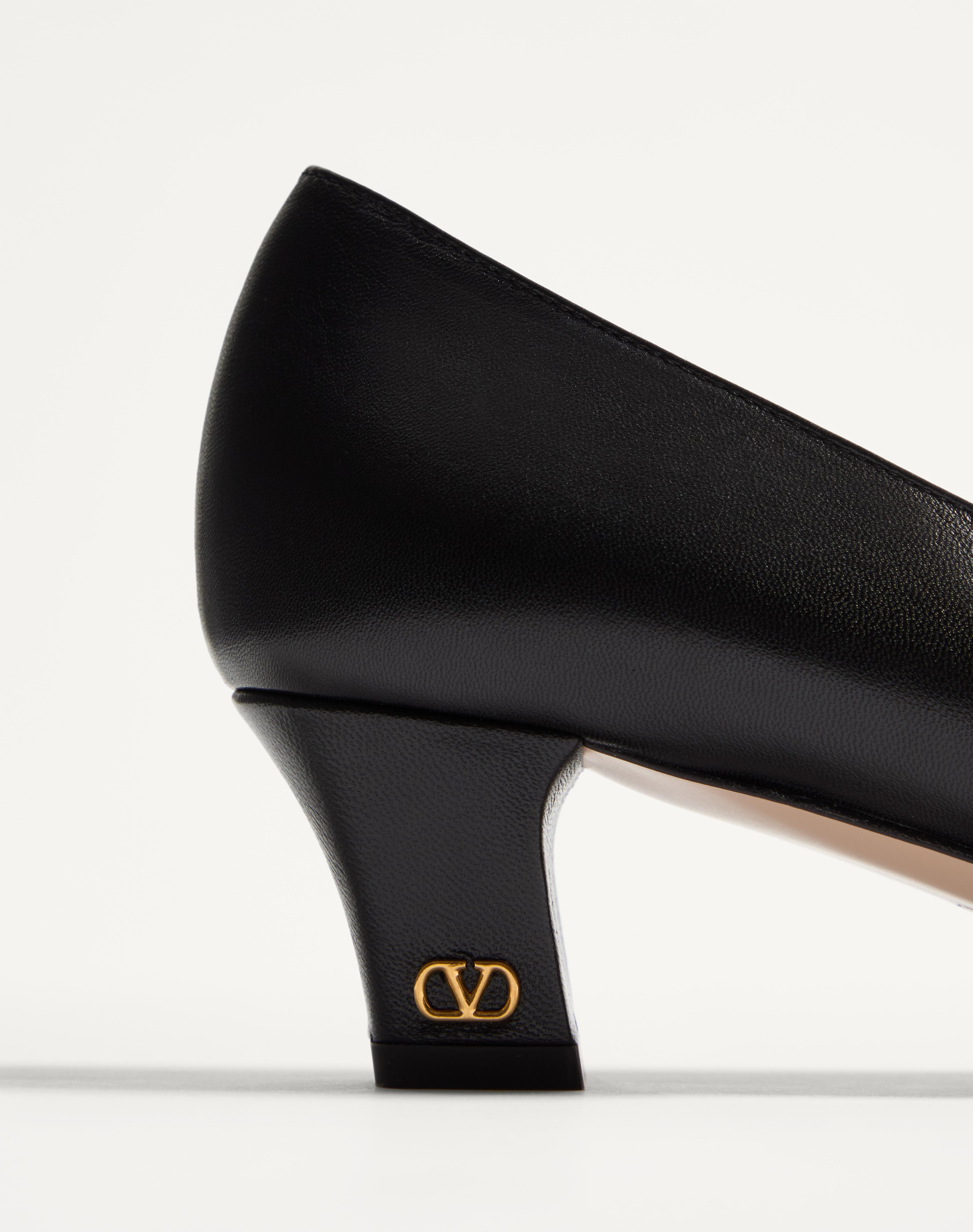 BOWOW PUMP IN KIDSKIN WITH STUDS 45MM - 7