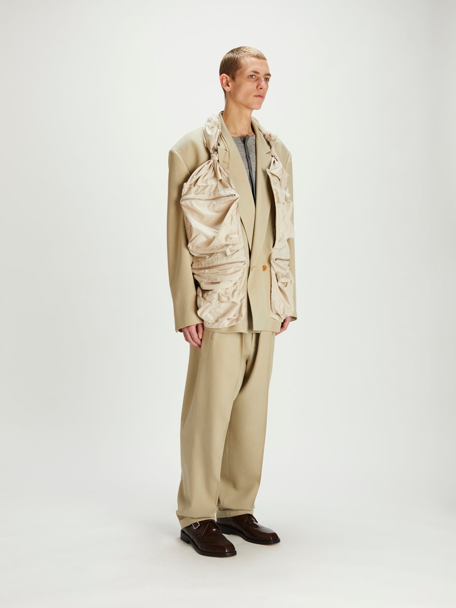 Nomad Doppiopetto Ballerina Beige - 3