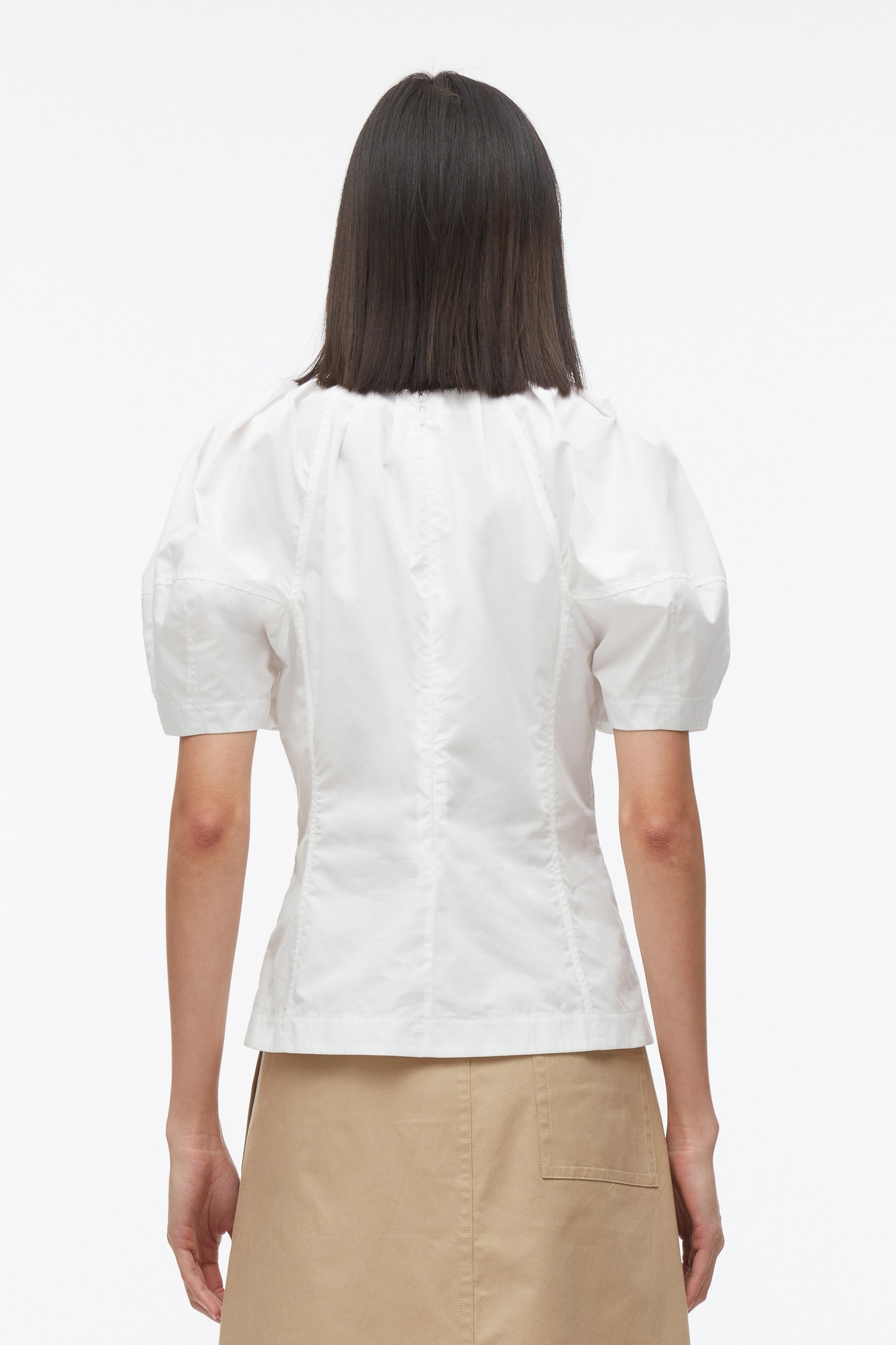 Bloom Sleeve Scoop Neck Top - 4