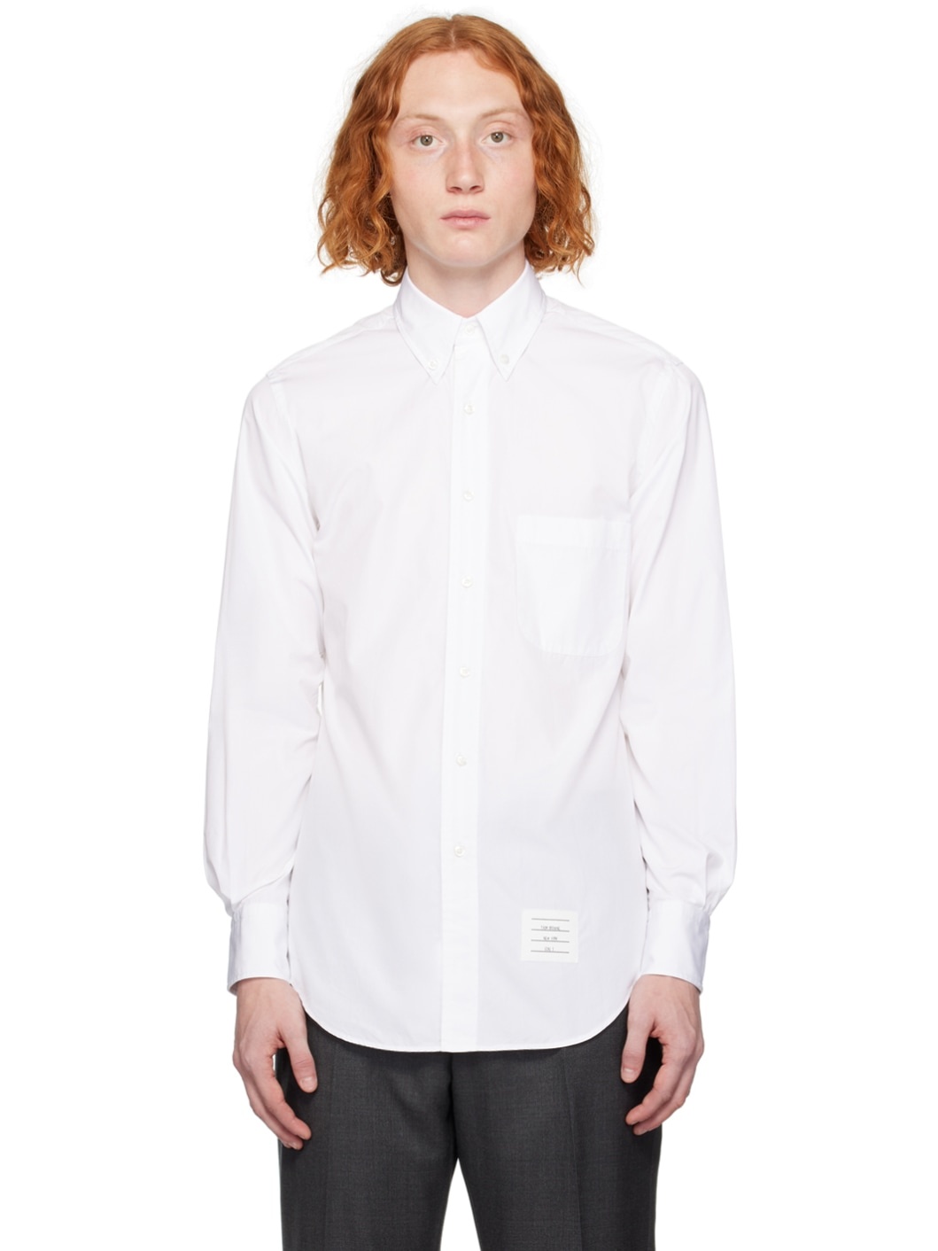 White Classic Shirt - 1