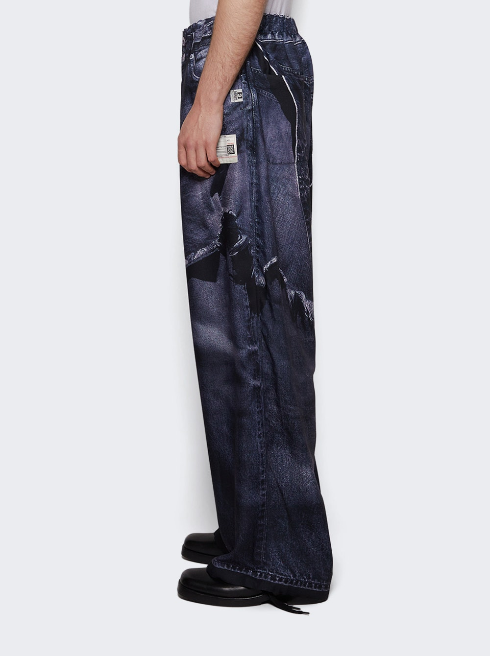 T.a.t.a Trompe-l'oeil Denim Pants - 3