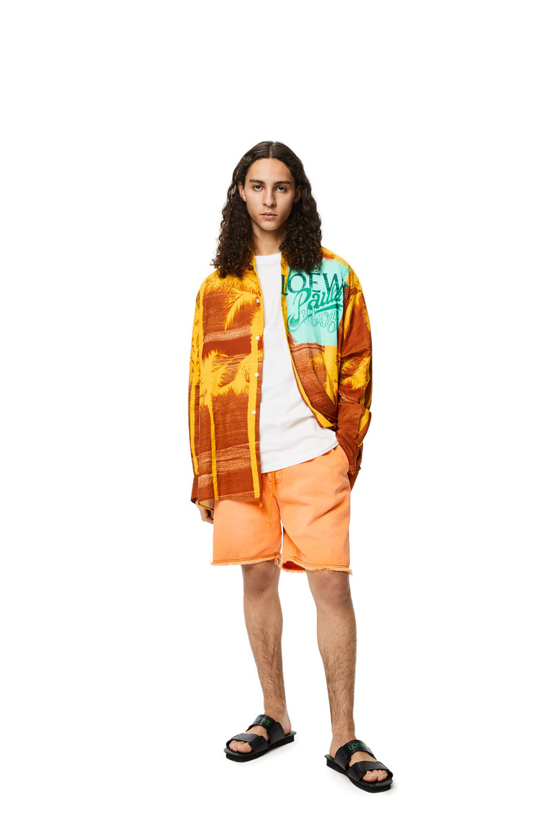Loewe Drawstring shorts in denim outlook