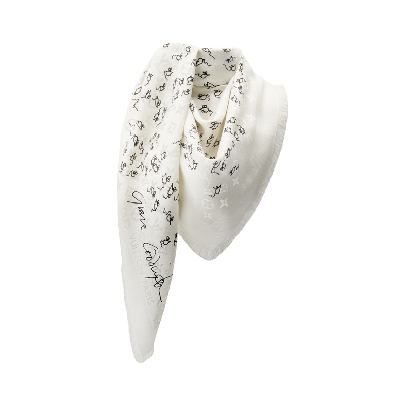 Louis Vuitton LV Mice Monogram Classique Shawl outlook
