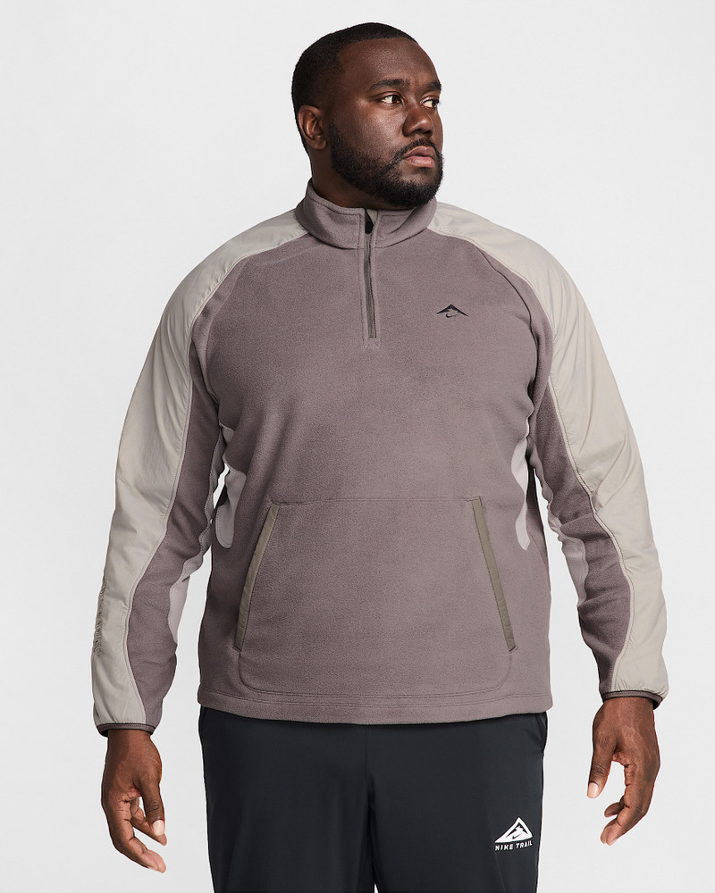 Nike Trail Polartec® Men's 1/4-Zip Fleece Running Top 9
