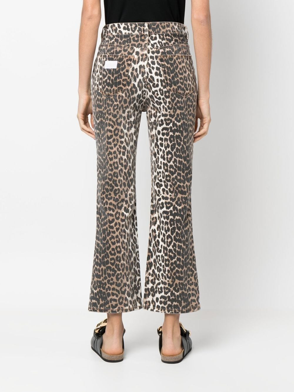 Organic cotton cropped jeans - 4