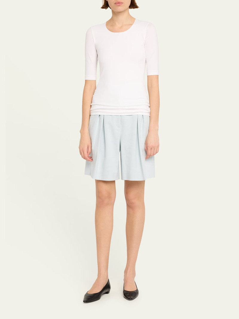AKRIS Cotton Jersey T-Shirt outlook