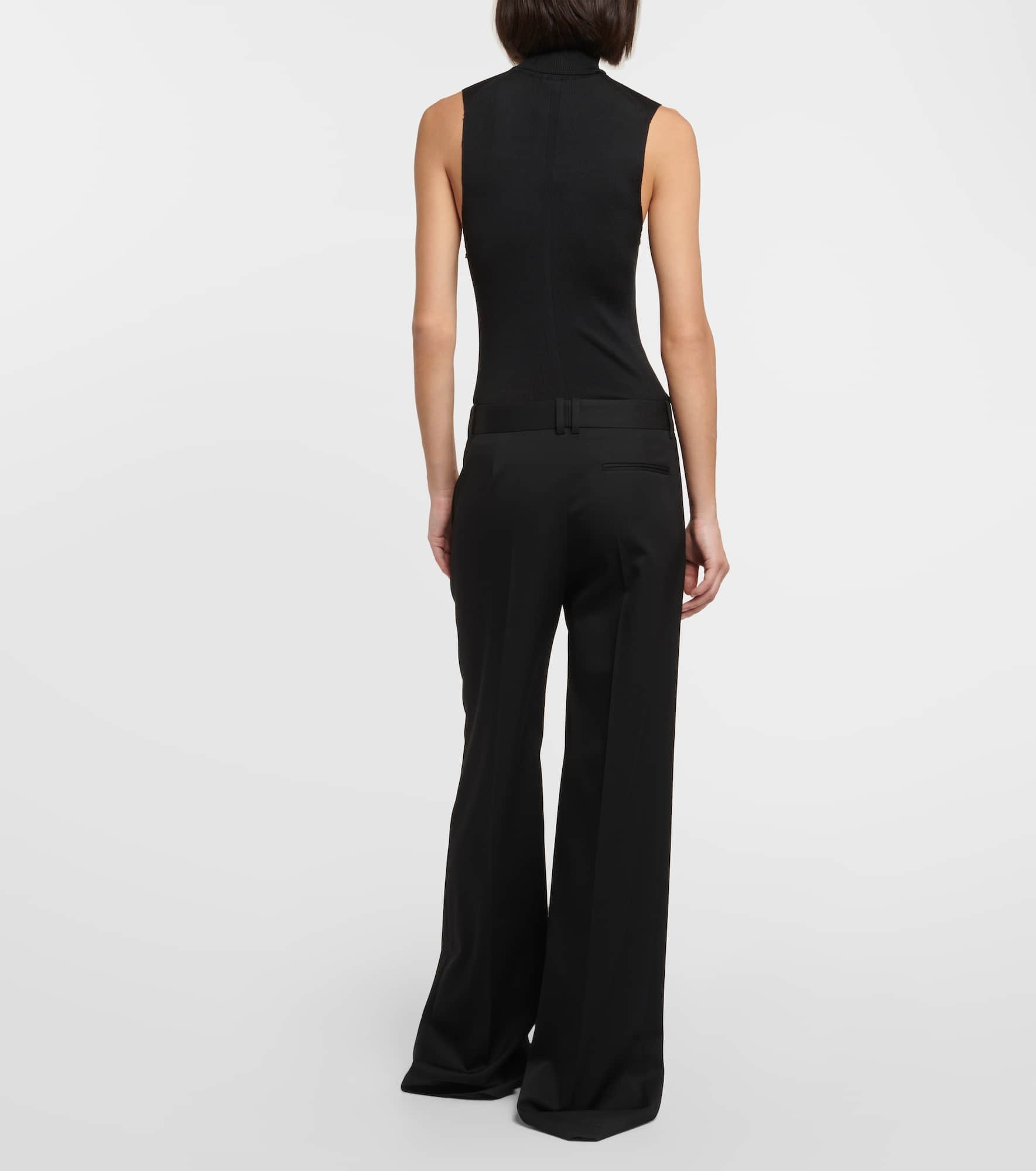 Encore wool flared pants - 3