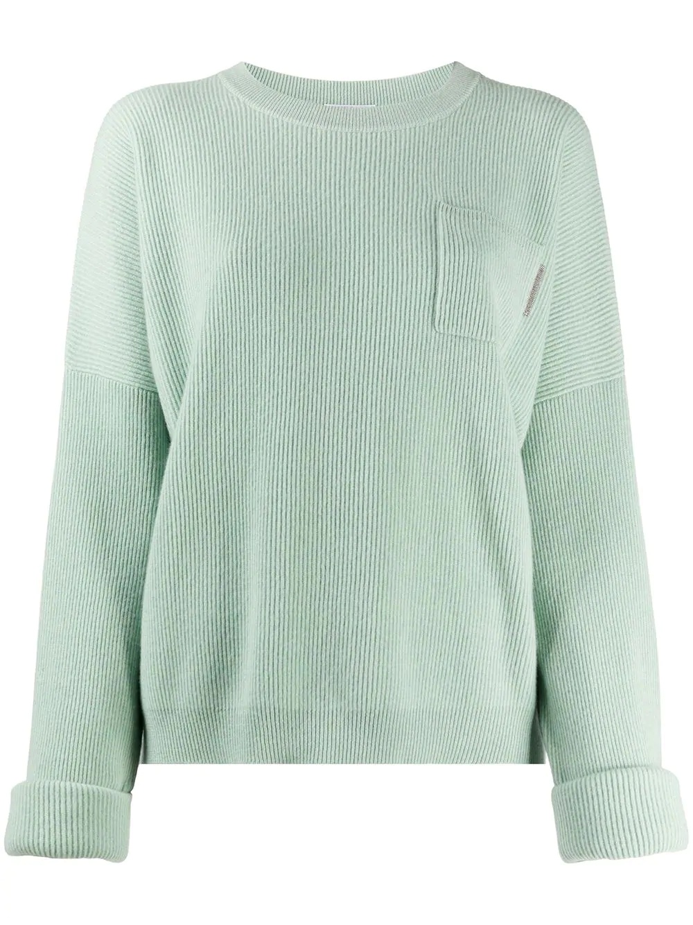 cashmere ribbed-knit jumper - 1