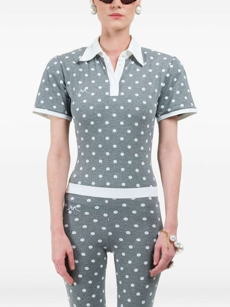 polka-dots short-sleeves polo 1