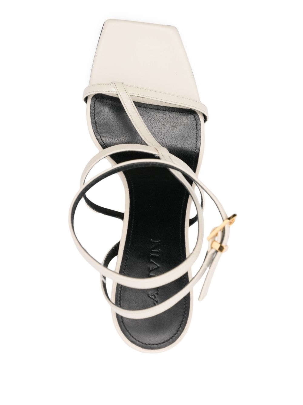 95mm leather sandals - 4