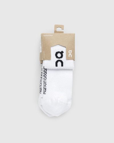 On On – 3-Pack Logo Socks White outlook