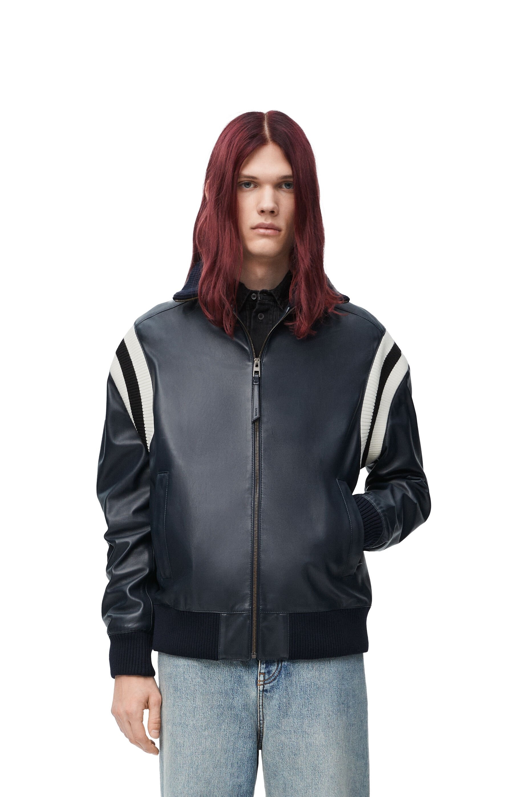 Bomber jacket in nappa lambskin - 3