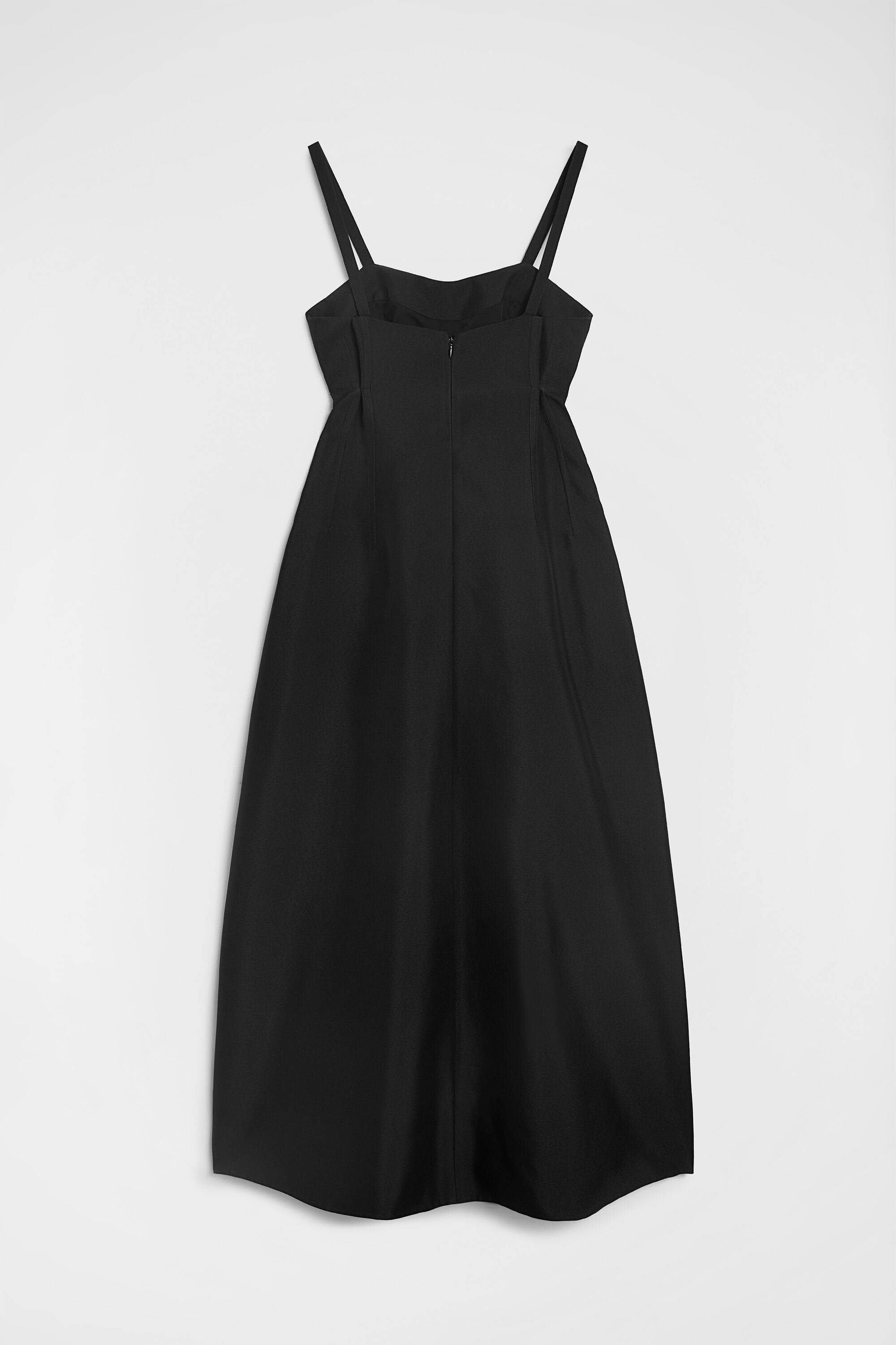 Techno Gabardine Bustier Dress - 6