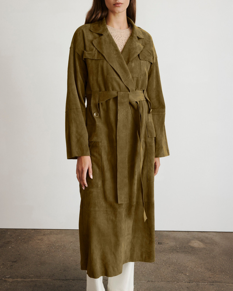SUEDE CLAYTON COAT 6