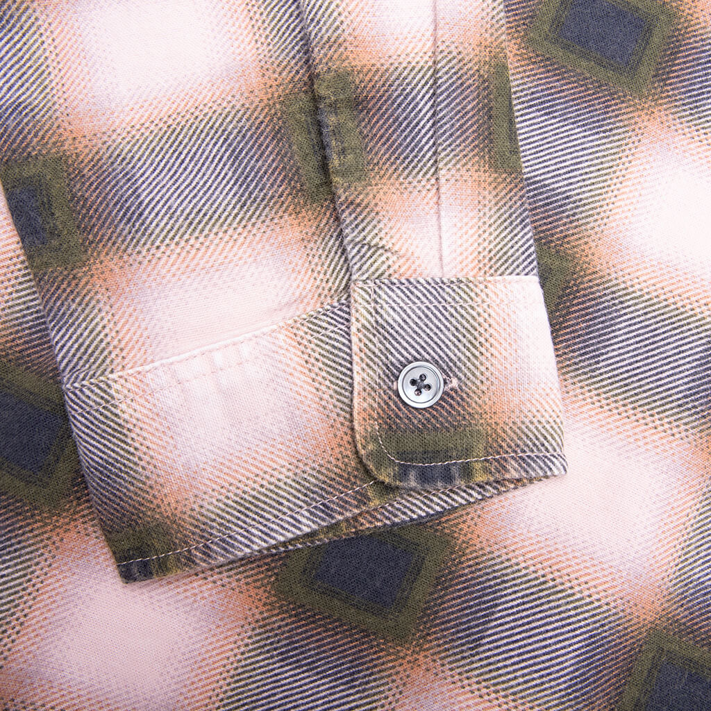 JUNE PLAID SHIRT - ROSE - 5