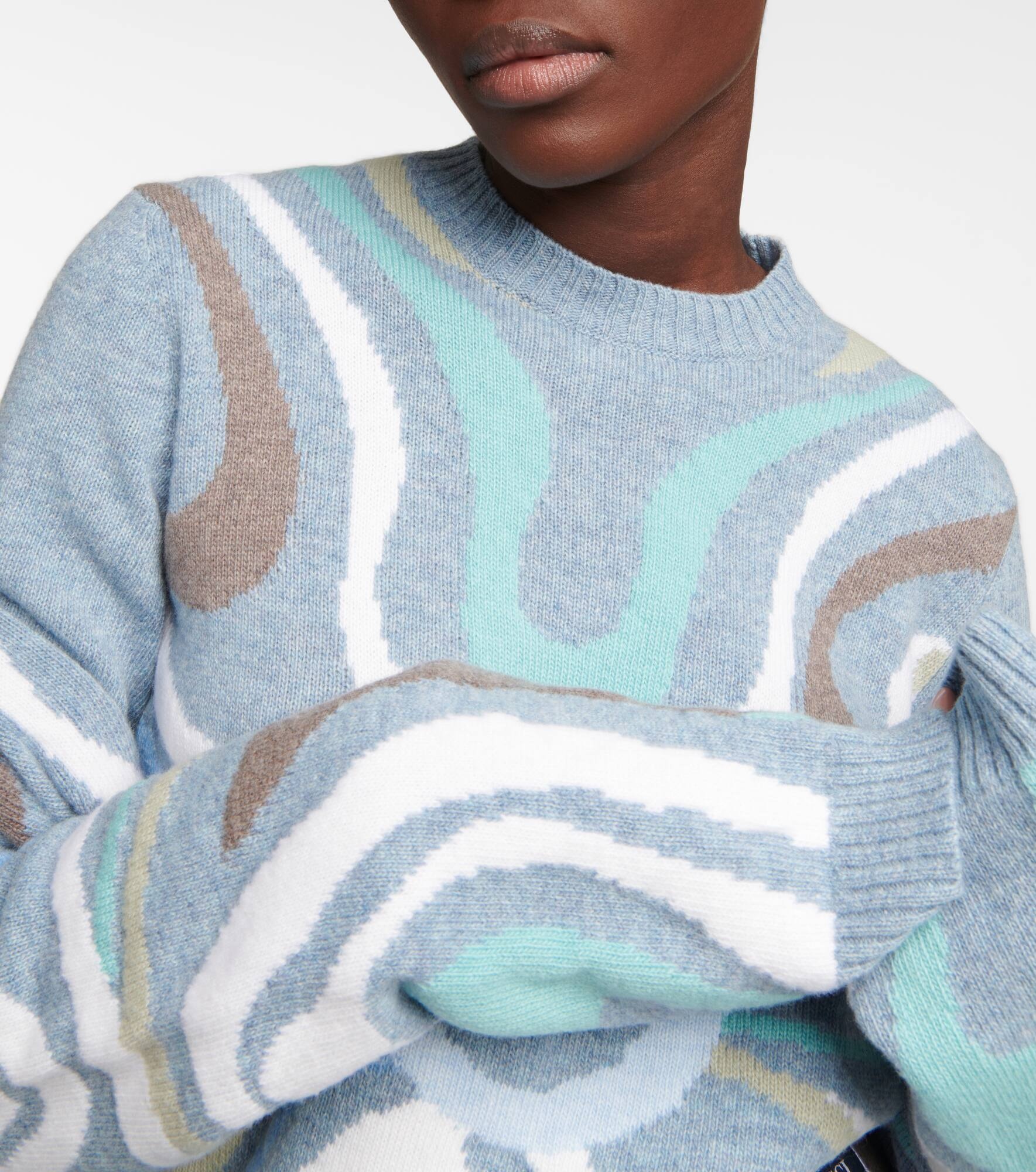 x Fusalp intarsia wool sweater - 4