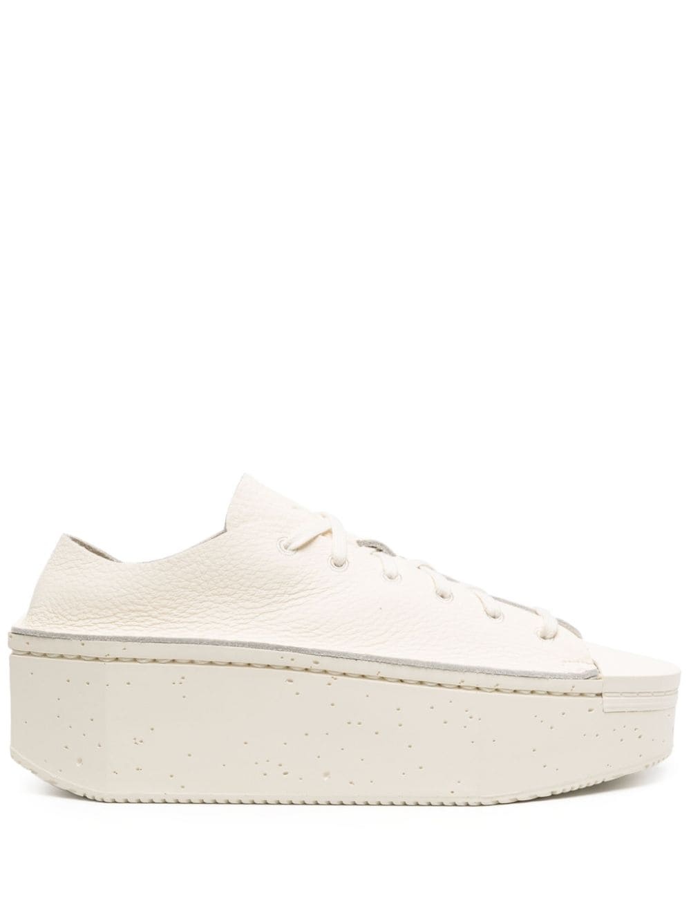 Kyasu leather flatform sneakers - 1