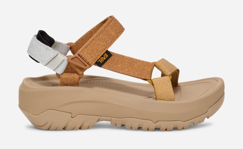 Women's Hurricane Ampsole Metallic Sandal in Bronze Metallic Multicolor 1