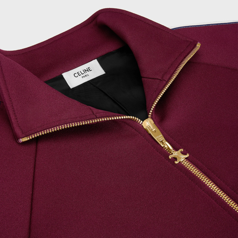 blason tracksuit jacket in double face jersey 3