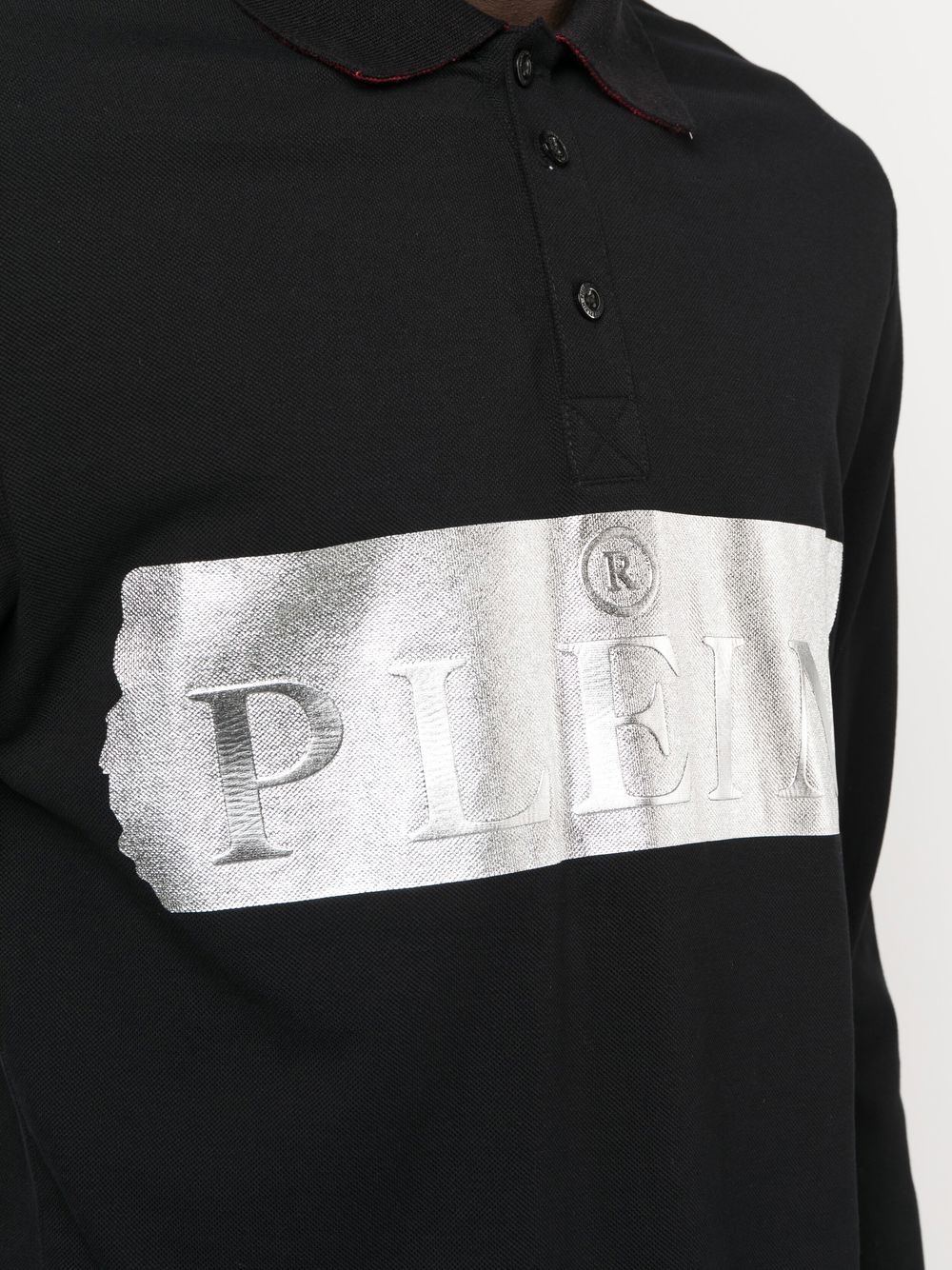 logo-print polo shirt - 5