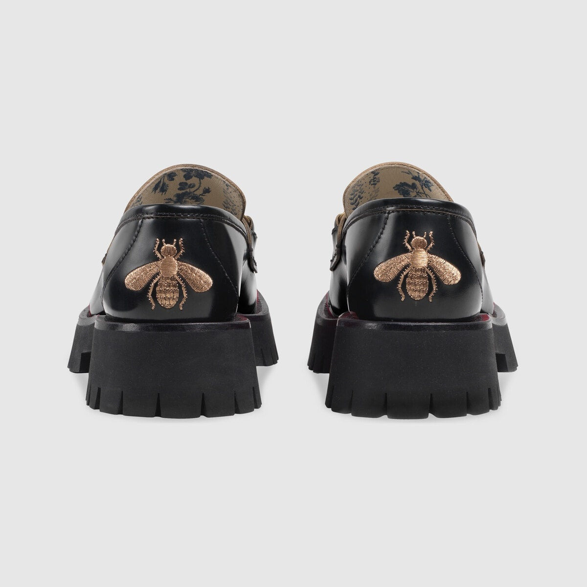 Gucci Horsebit Lug Sole Loafers - 3