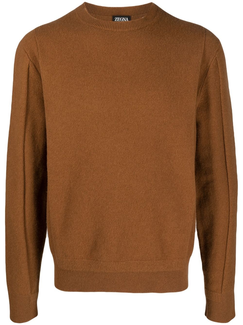 crew-neck wool-cashmere jumper - 1