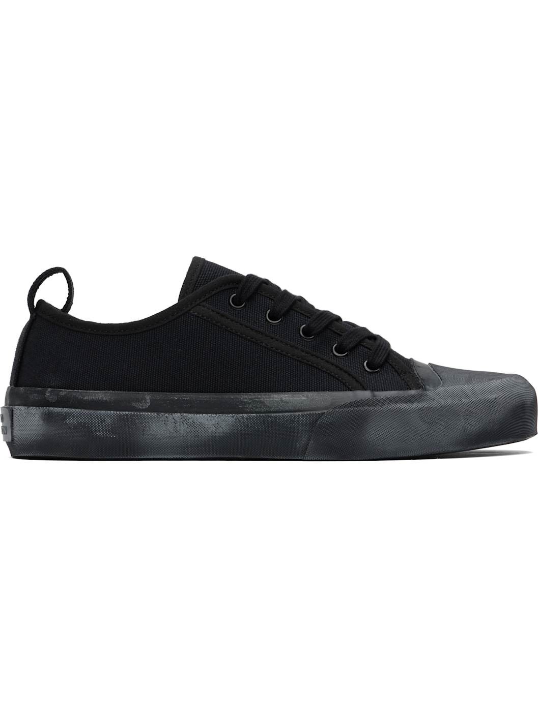 Navy Byrd Canvas Sneakers - 1
