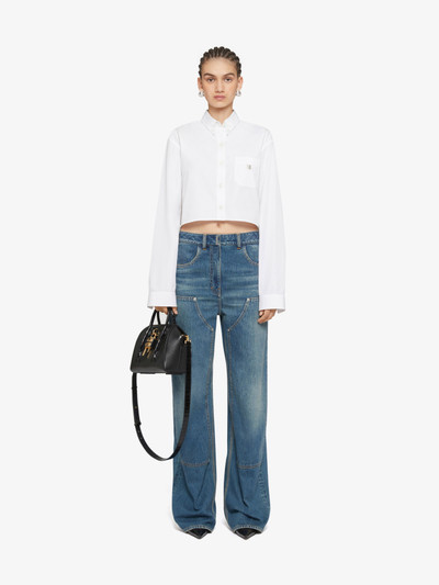Givenchy CROPPED SHIRT IN POPLIN outlook