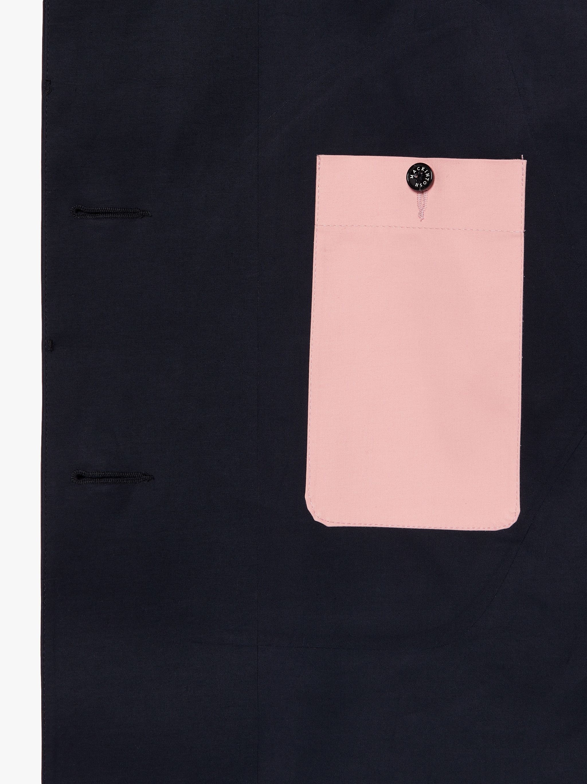 BANTON NAVY X PINK BONDED COTTON COAT | LRC-013 - 6