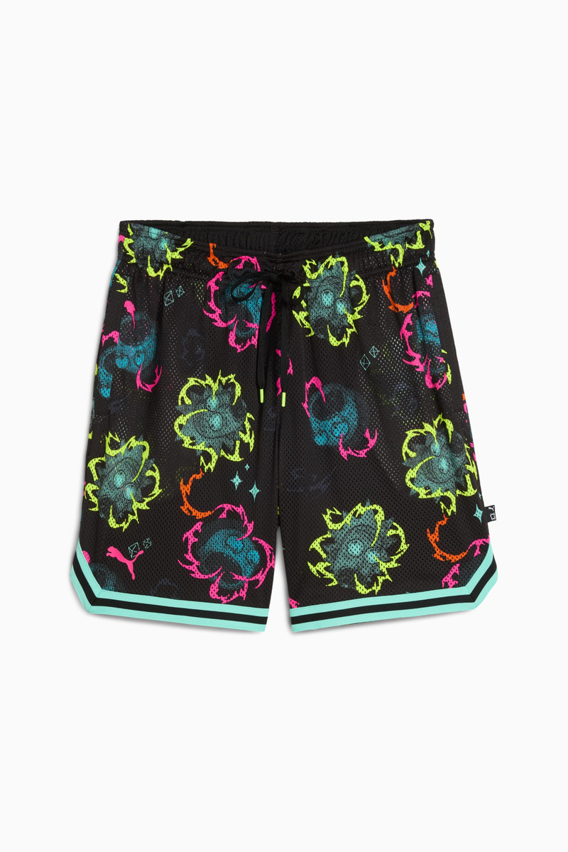 PUMA x RICK AND MORTY 5.5" Basketball Shorts 1