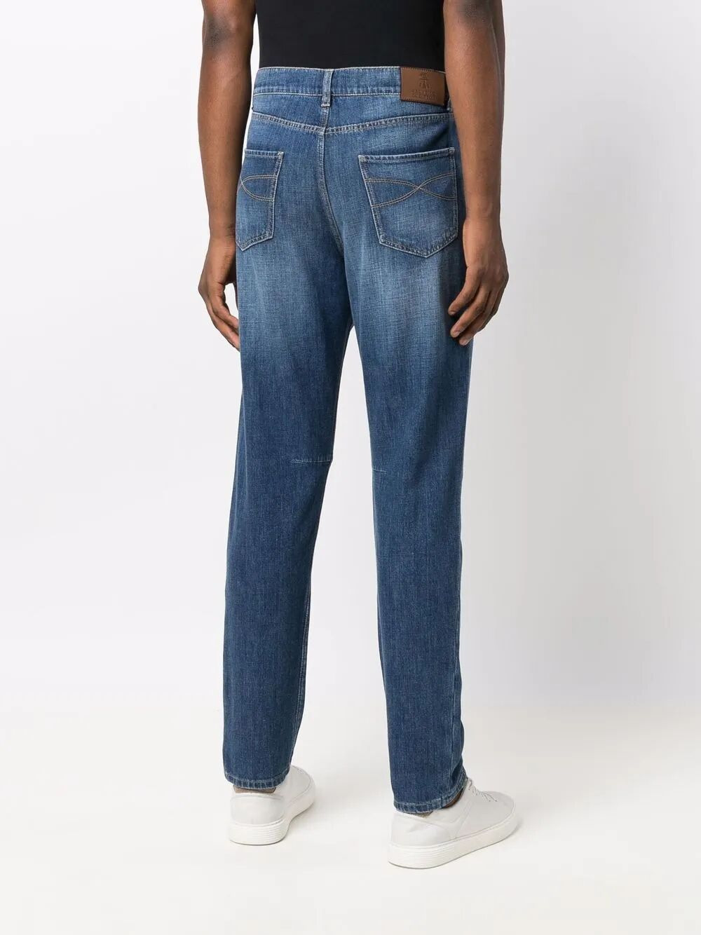 Brunello Cucinelli Men Regular Denim Trousers - 2