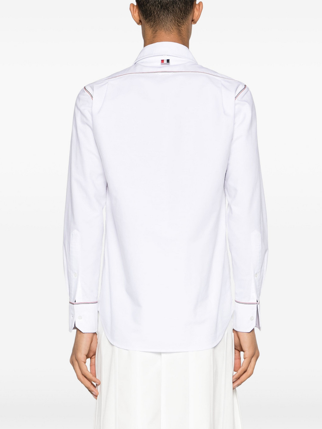 Oxford Grosgrain Framing Shirt - 4