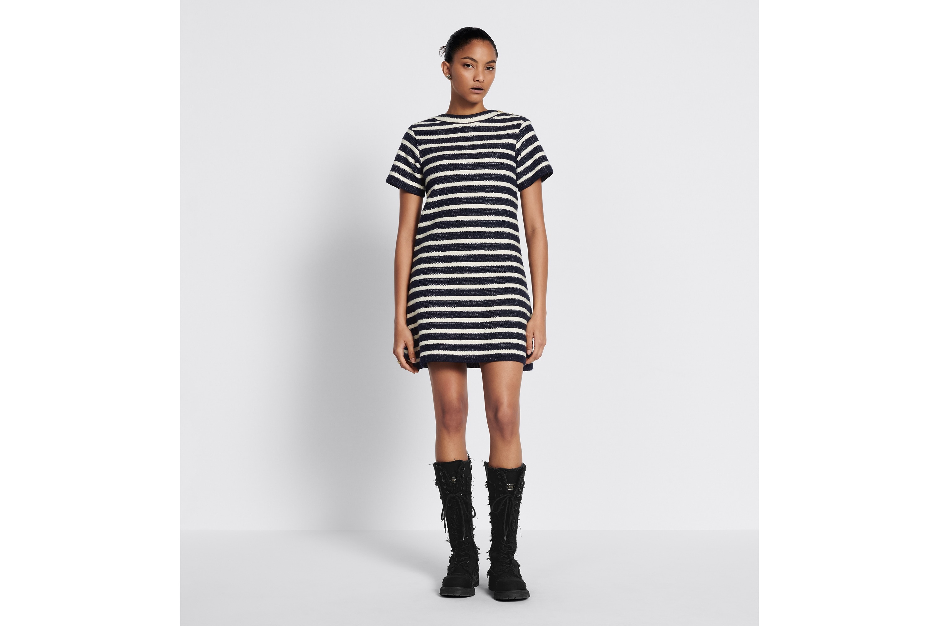 Dior Marinière Short Dress - 4