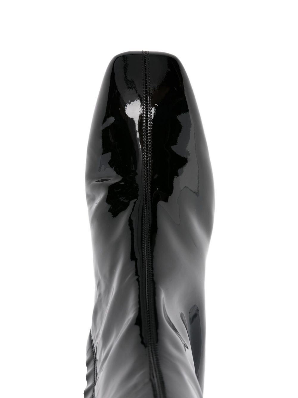 50mm Marty patent calf leather knee-high boots - 4