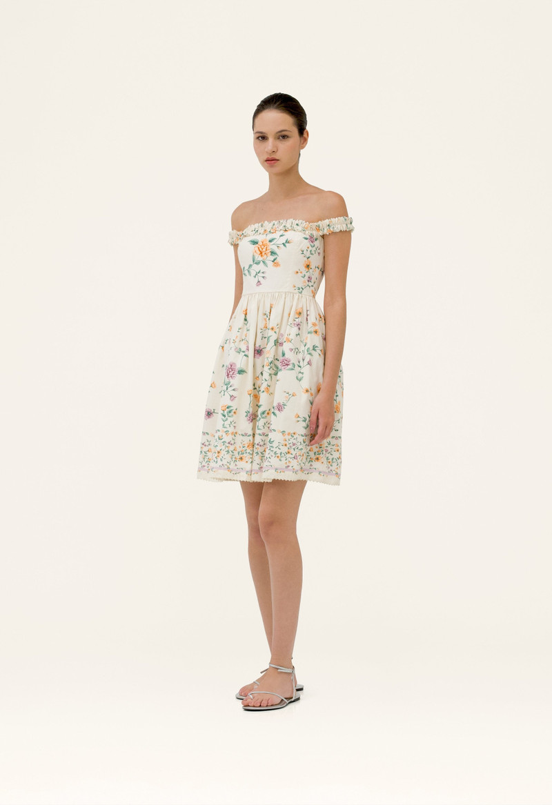 Achiote Chinesis Knee Dress 5