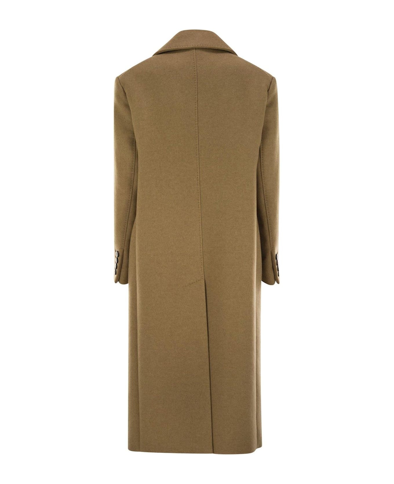 Certo Double-breasted Long-sleeved Coat - 2