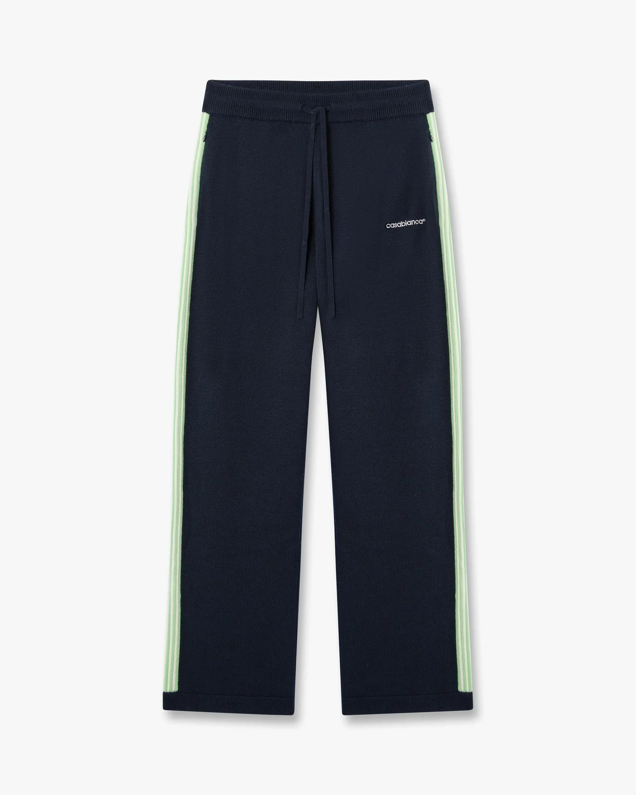 Navy Merino Track Trousers | Casablanca Paris - 1