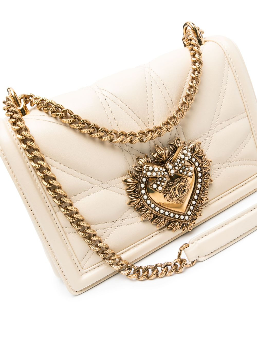 Dolce & Gabbana Devotion medium leather shoulder bag - 2