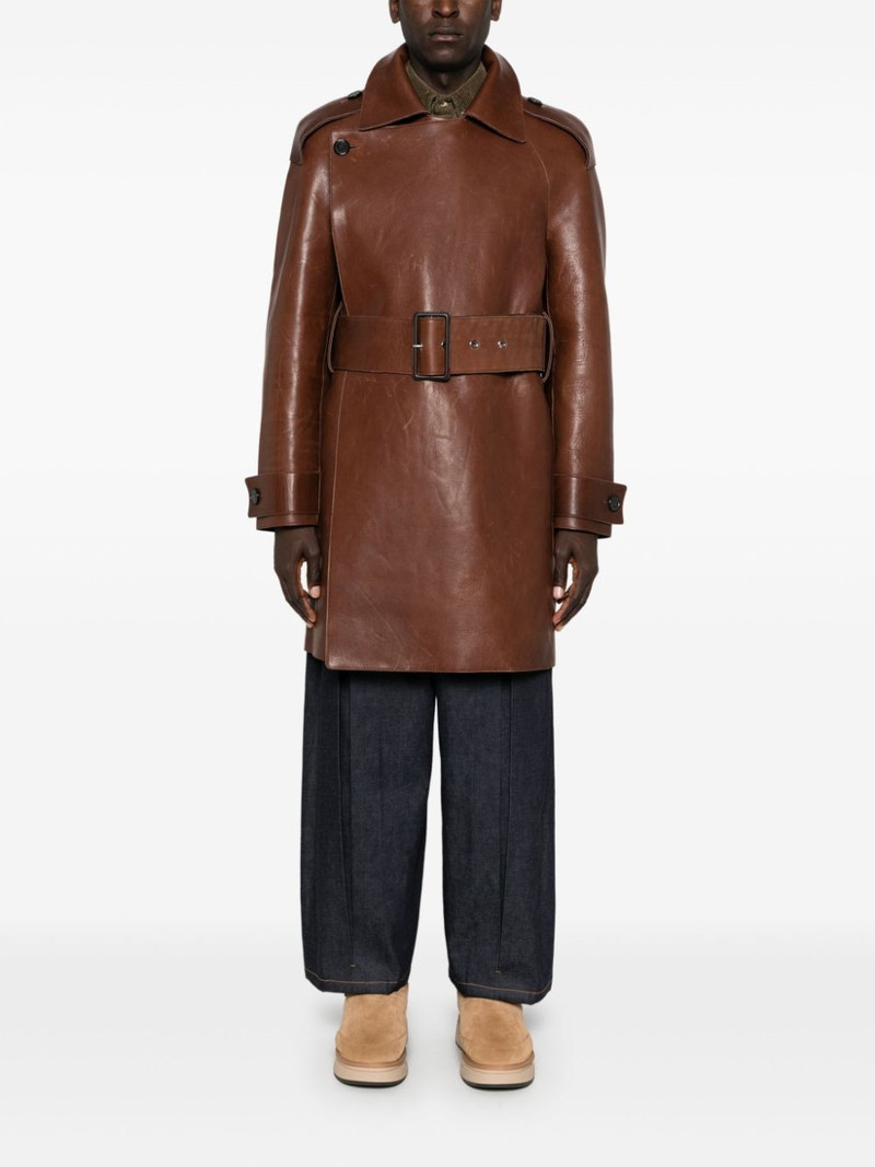 JW Anderson leather trench coat outlook