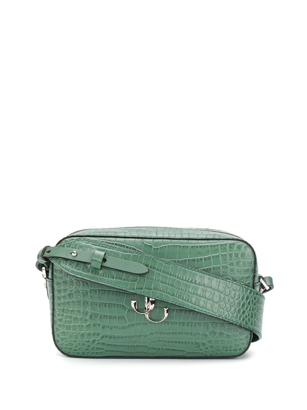 Varenne Camera crocodile-effect crossbody bag - 1