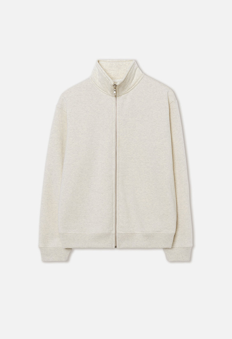CASHMERE FLEECE FULL-ZIP 1