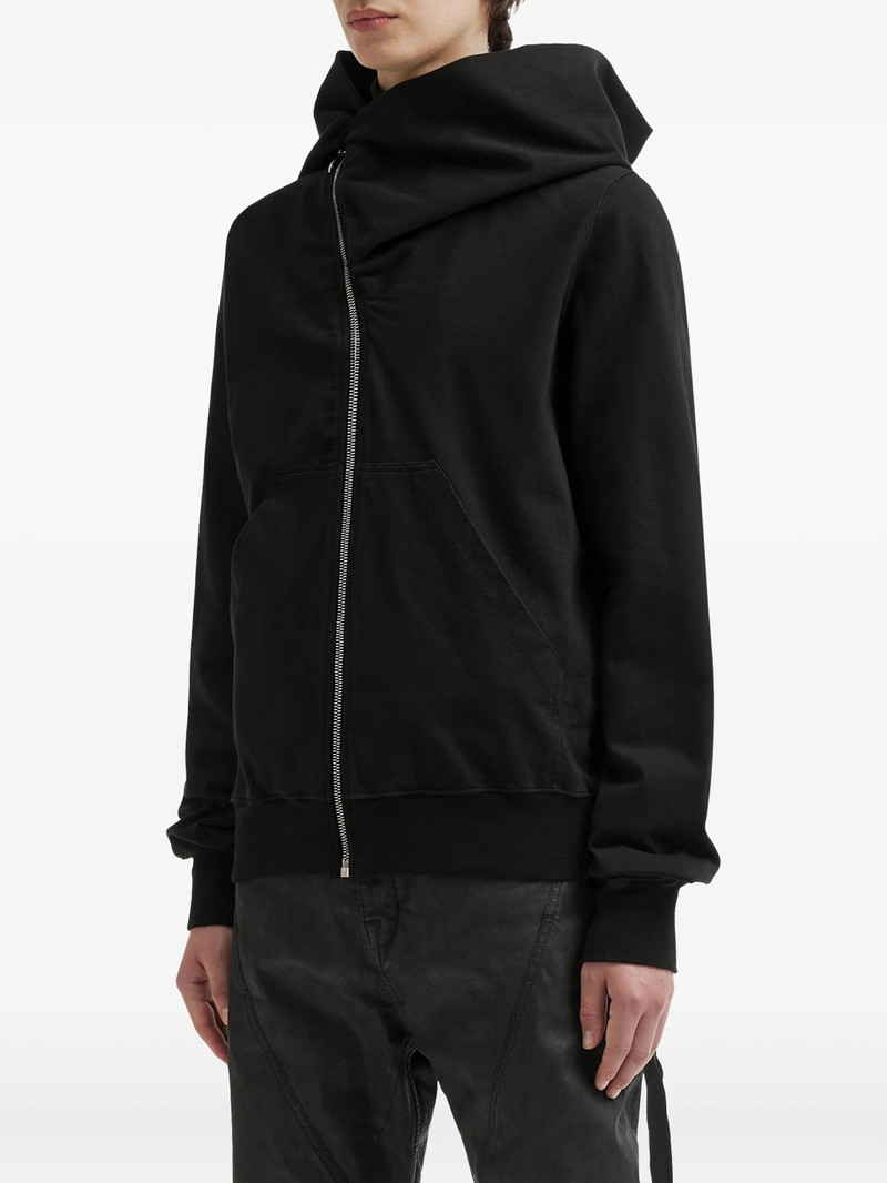 KNIT SWEATSHIRT MOUNTAIN HOODIE - BLACK 3