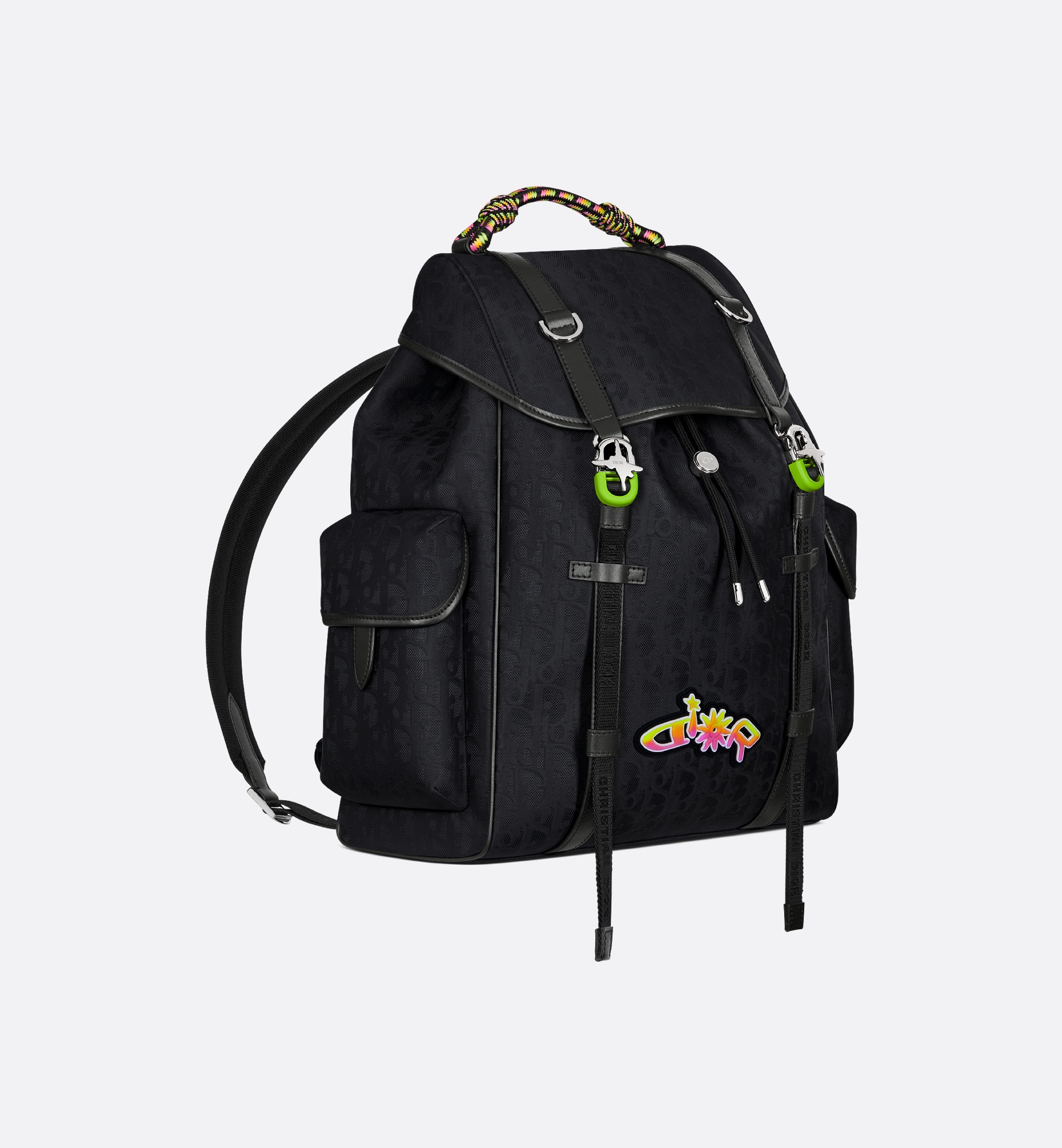 DIOR AND LEWIS HAMILTON Dior Hit the Road Backpack with Flap - 6