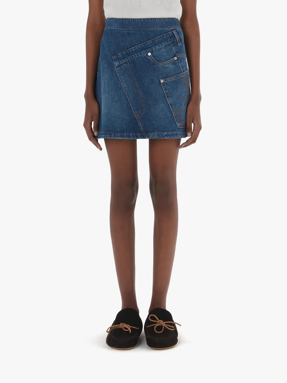 DENIM MINI SKIRT - 2