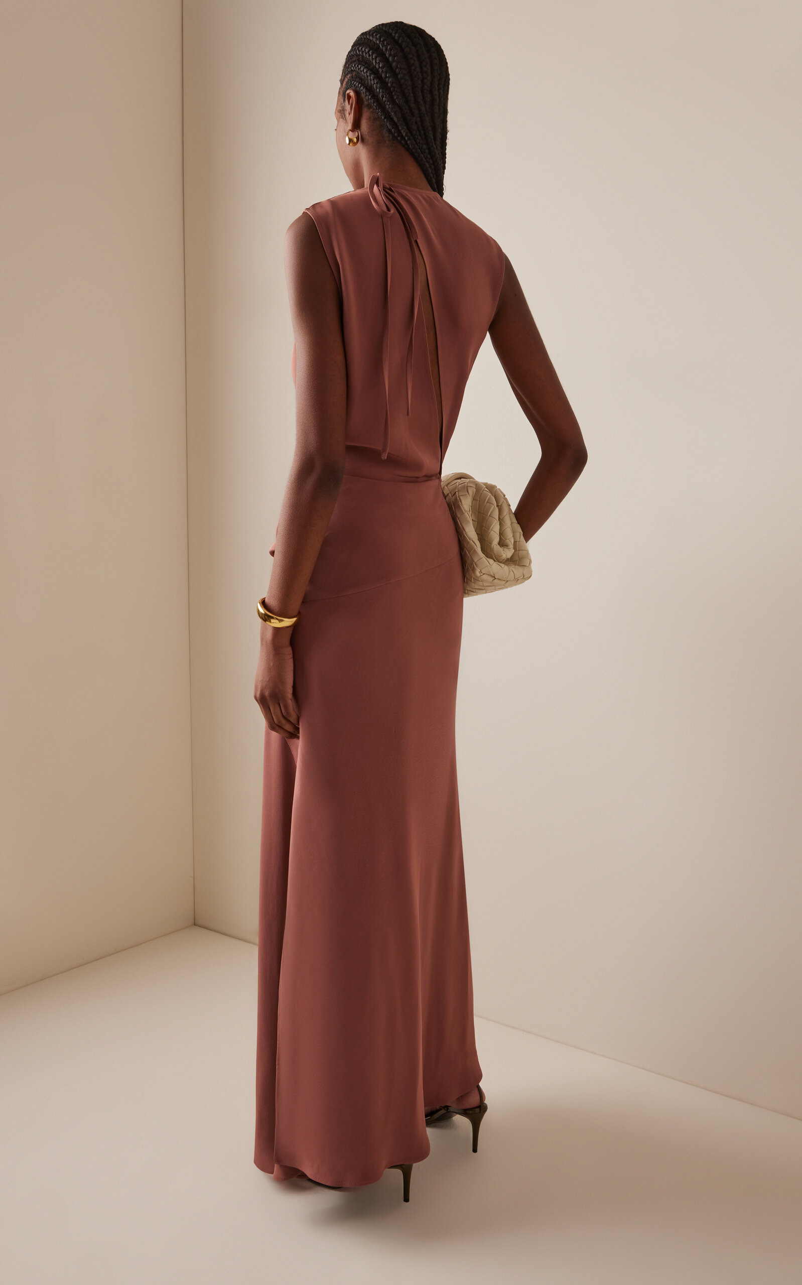 Jadi Dress brown - 4