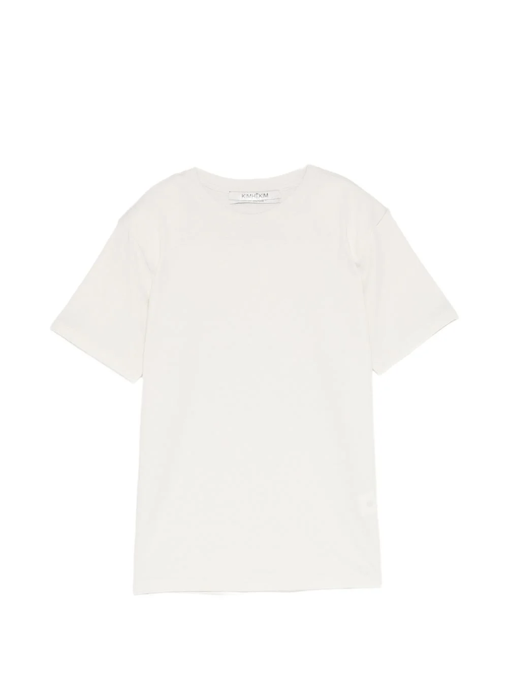 shoulder padded T-shirt - 1
