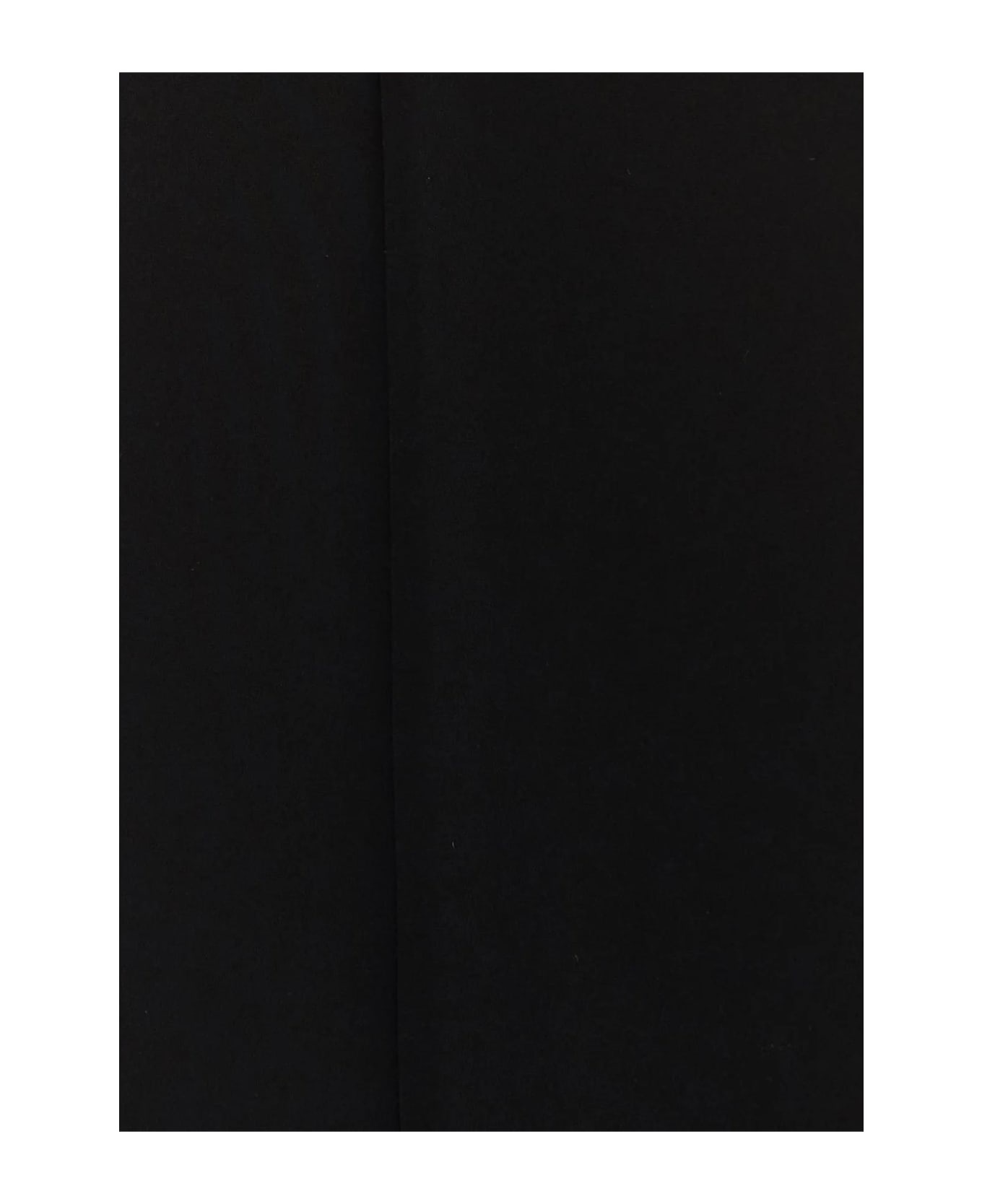 Black Cady Lino Wide-leg Pant - 3